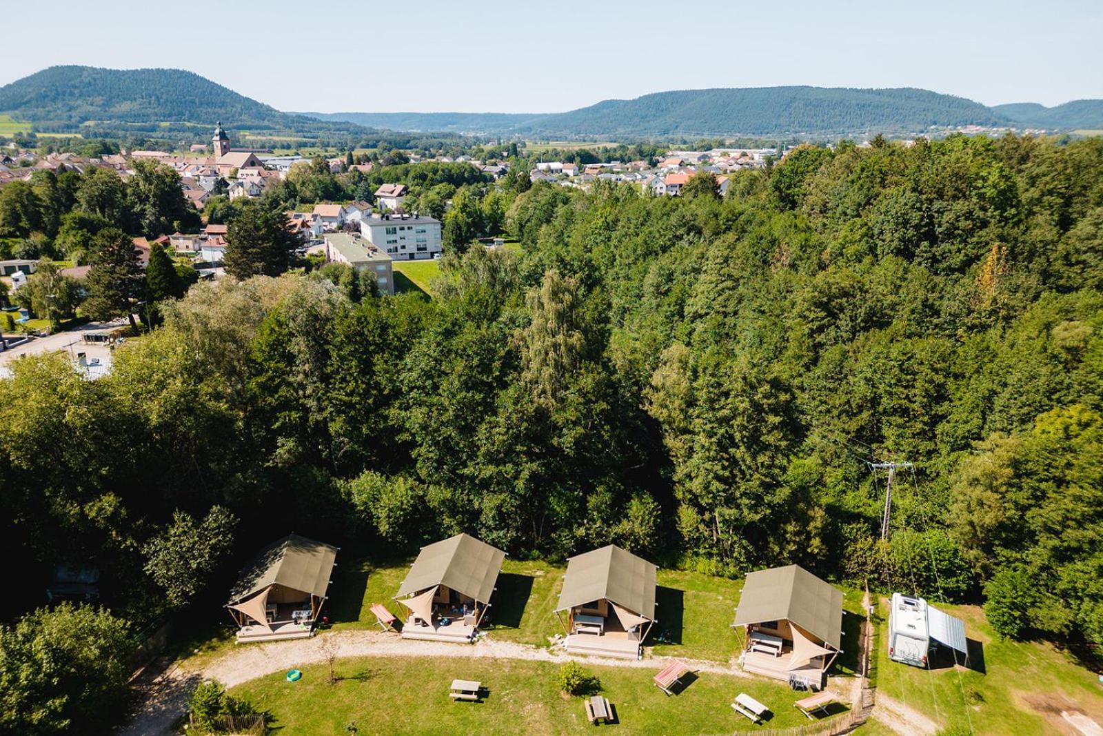 Glamping The Vosges Hotell Corcieux Eksteriør bilde